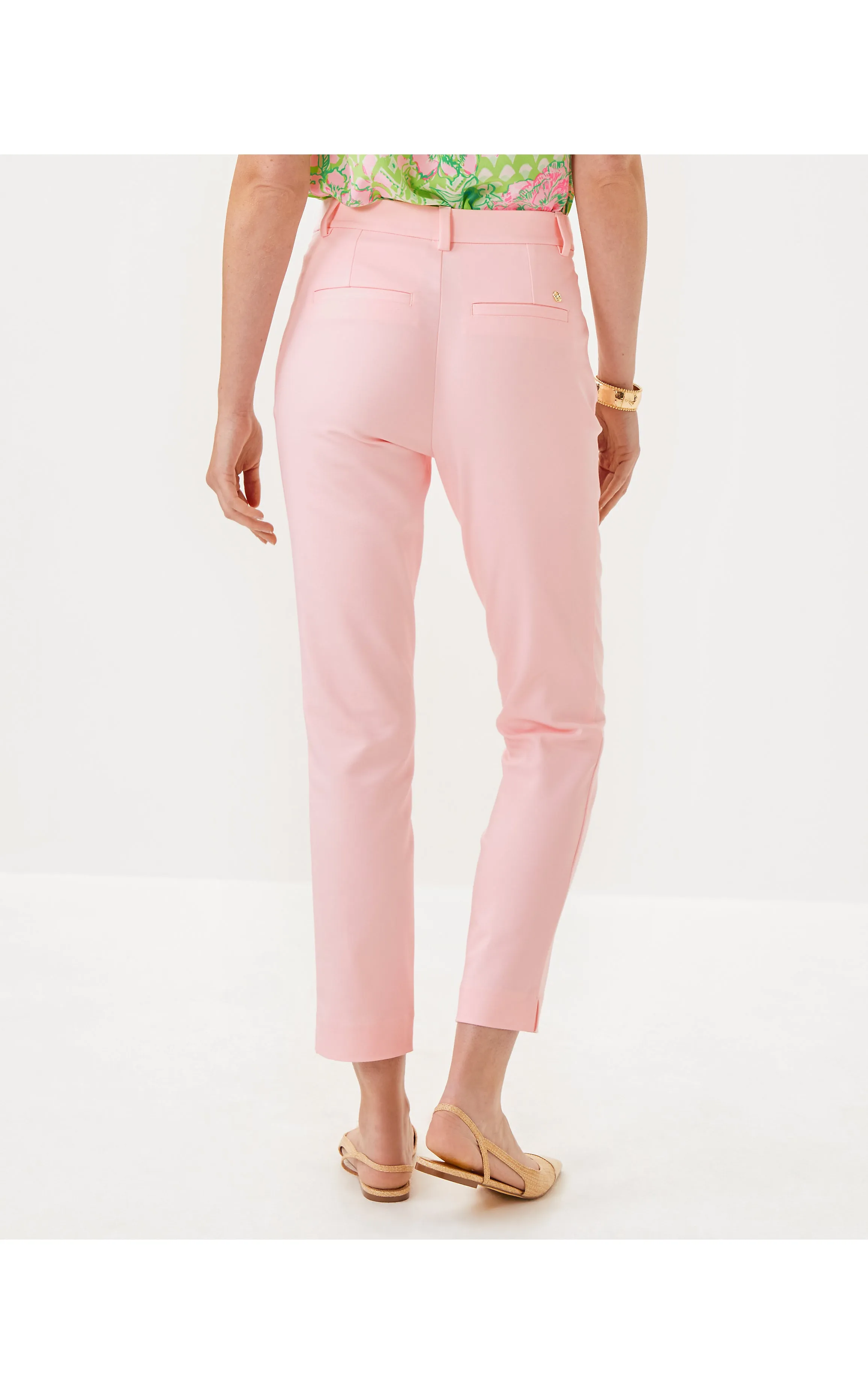29" Ana High Rise Pant Pink Muse