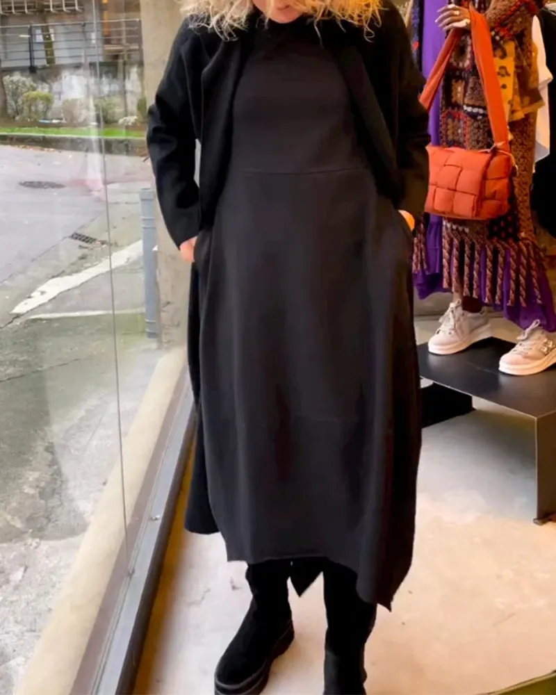 ALINA -  Chic Midi Dress