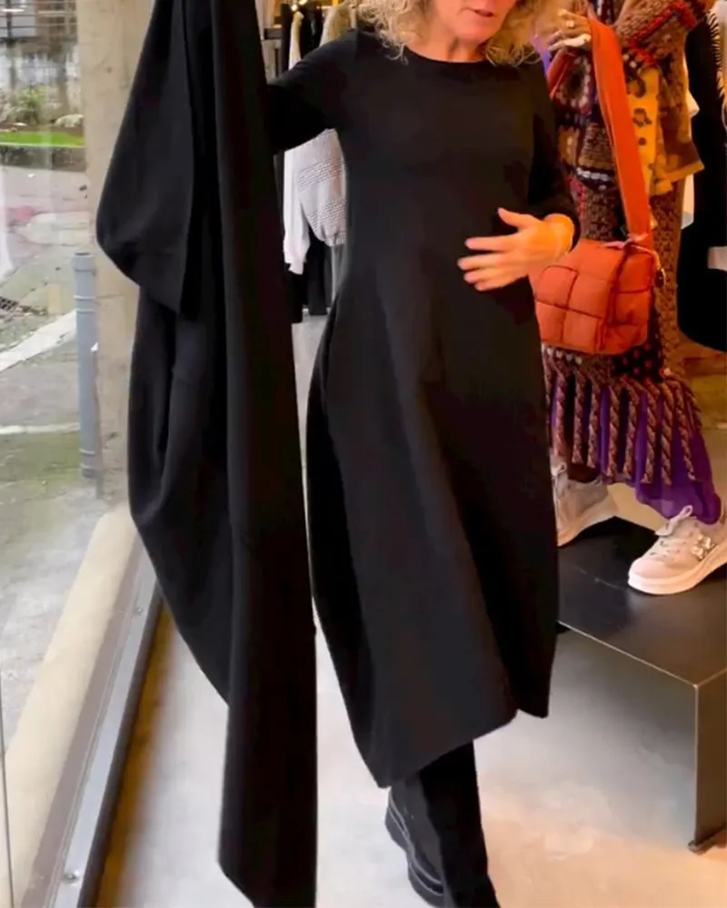 ALINA -  Chic Midi Dress