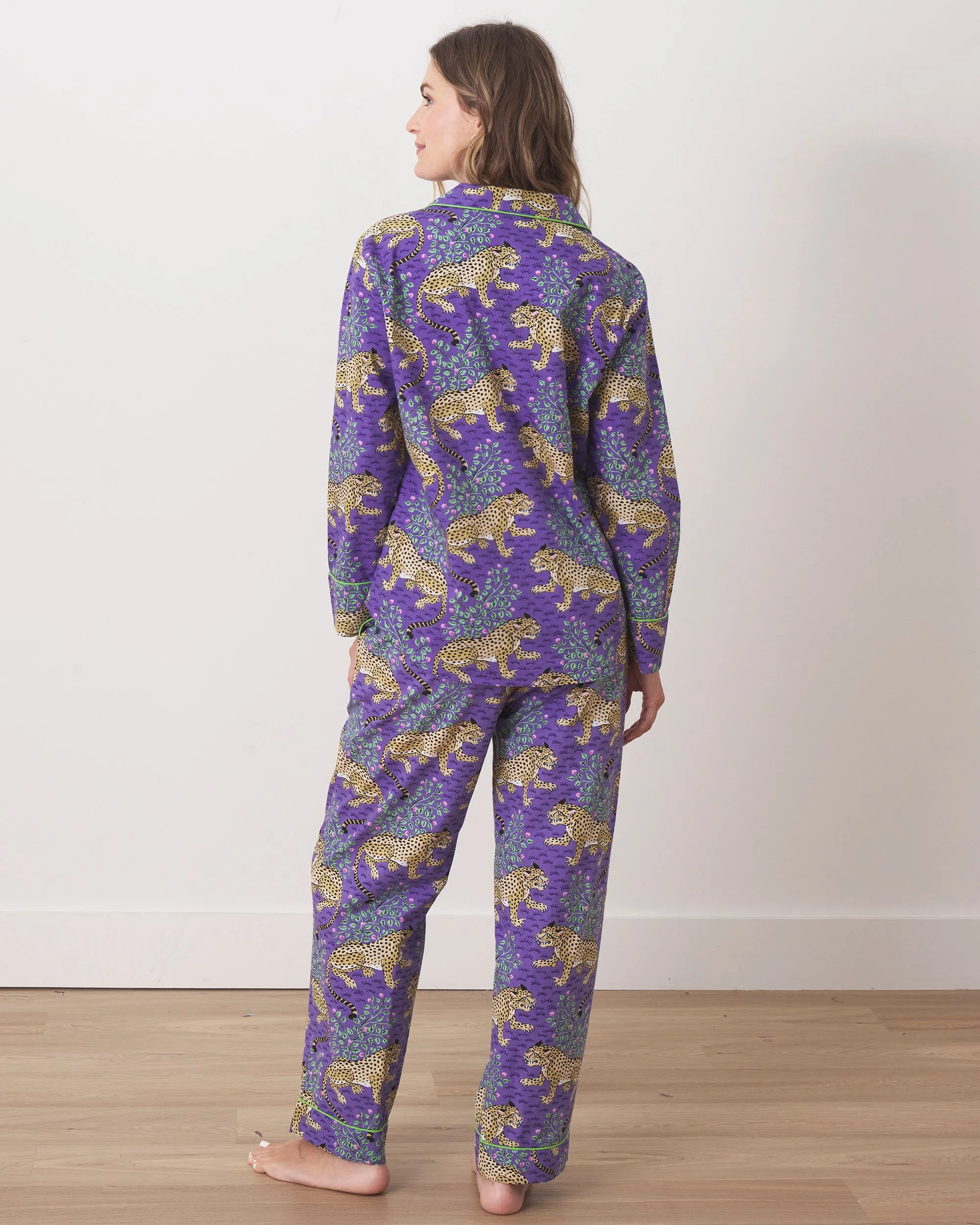Bagheera - Long PJ Set - Violet