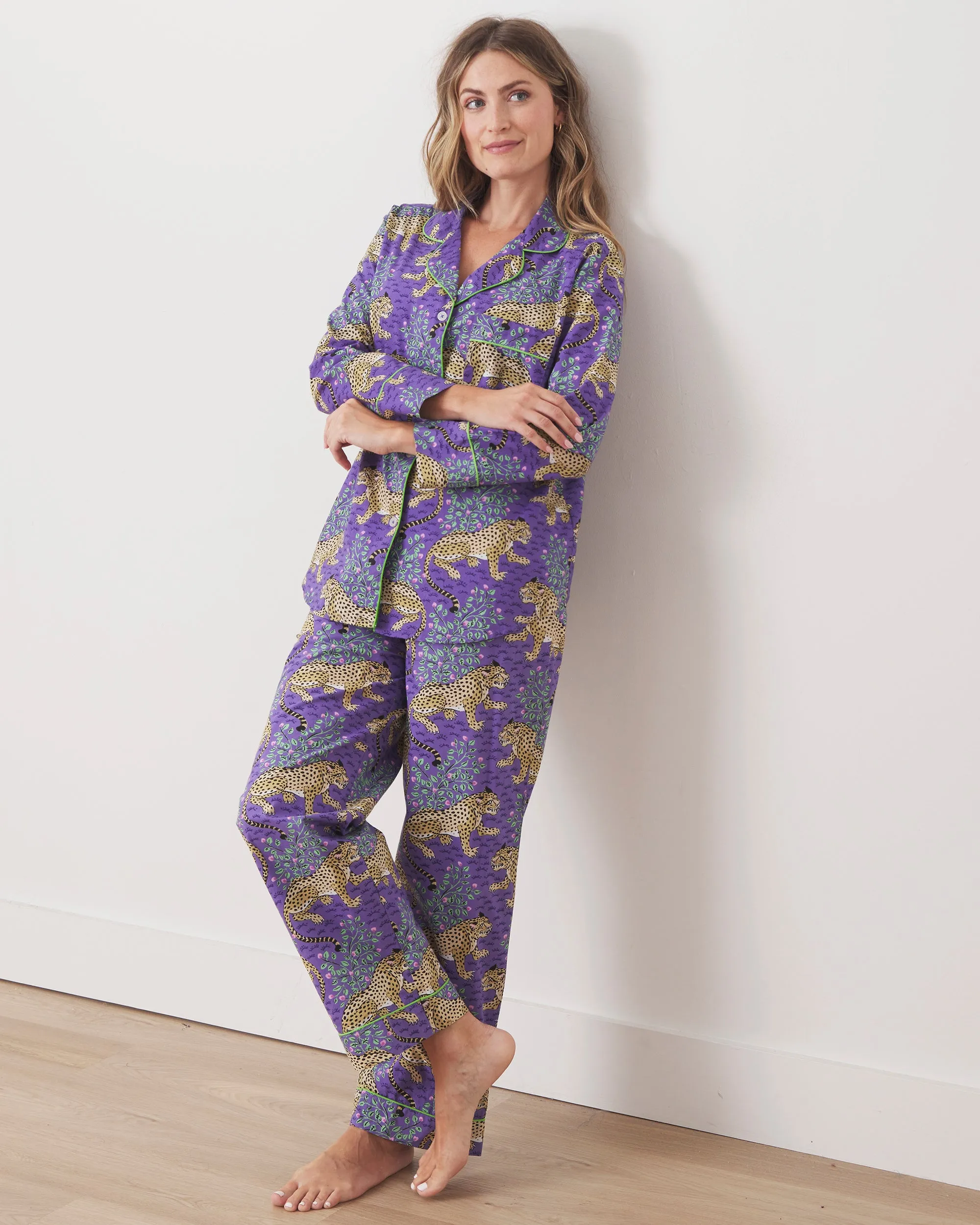 Bagheera - Long PJ Set - Violet