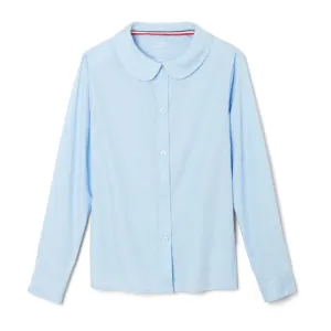 Blouse, Peter Pan Blue L/S