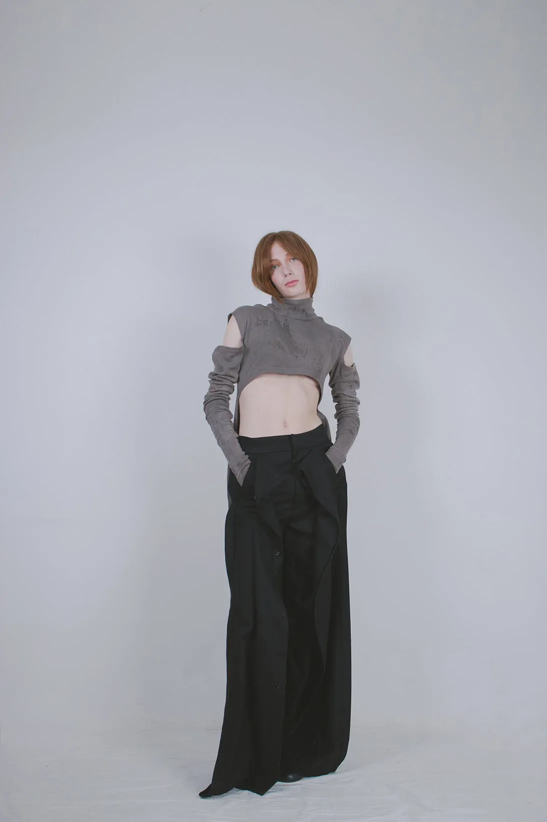 Copy of Naturally dyed circular-drape wool top