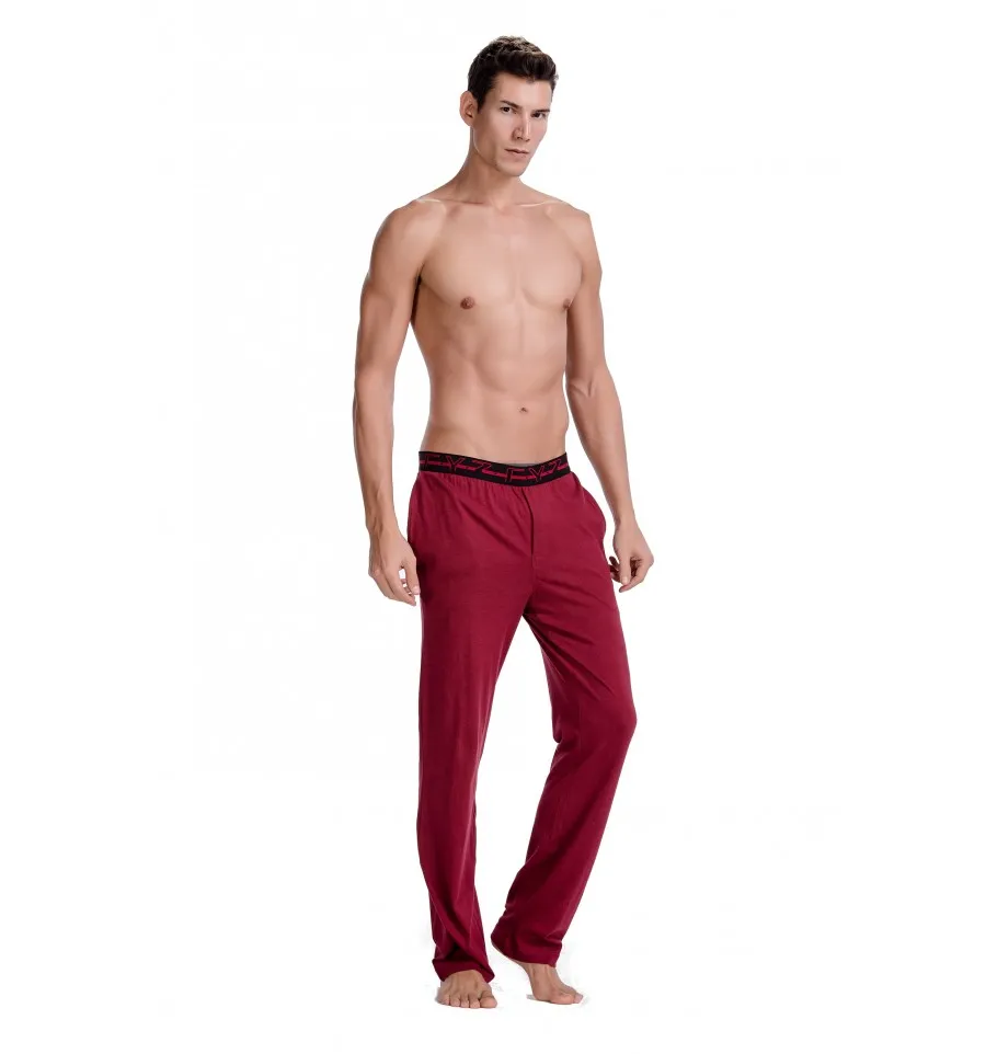 CYZ Men's 100% Cotton Knit Pajama Pants/Lounge Pants