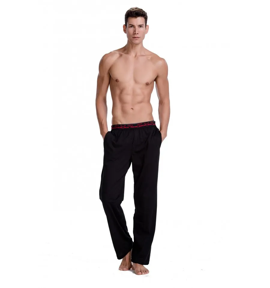 CYZ Men's 100% Cotton Knit Pajama Pants/Lounge Pants