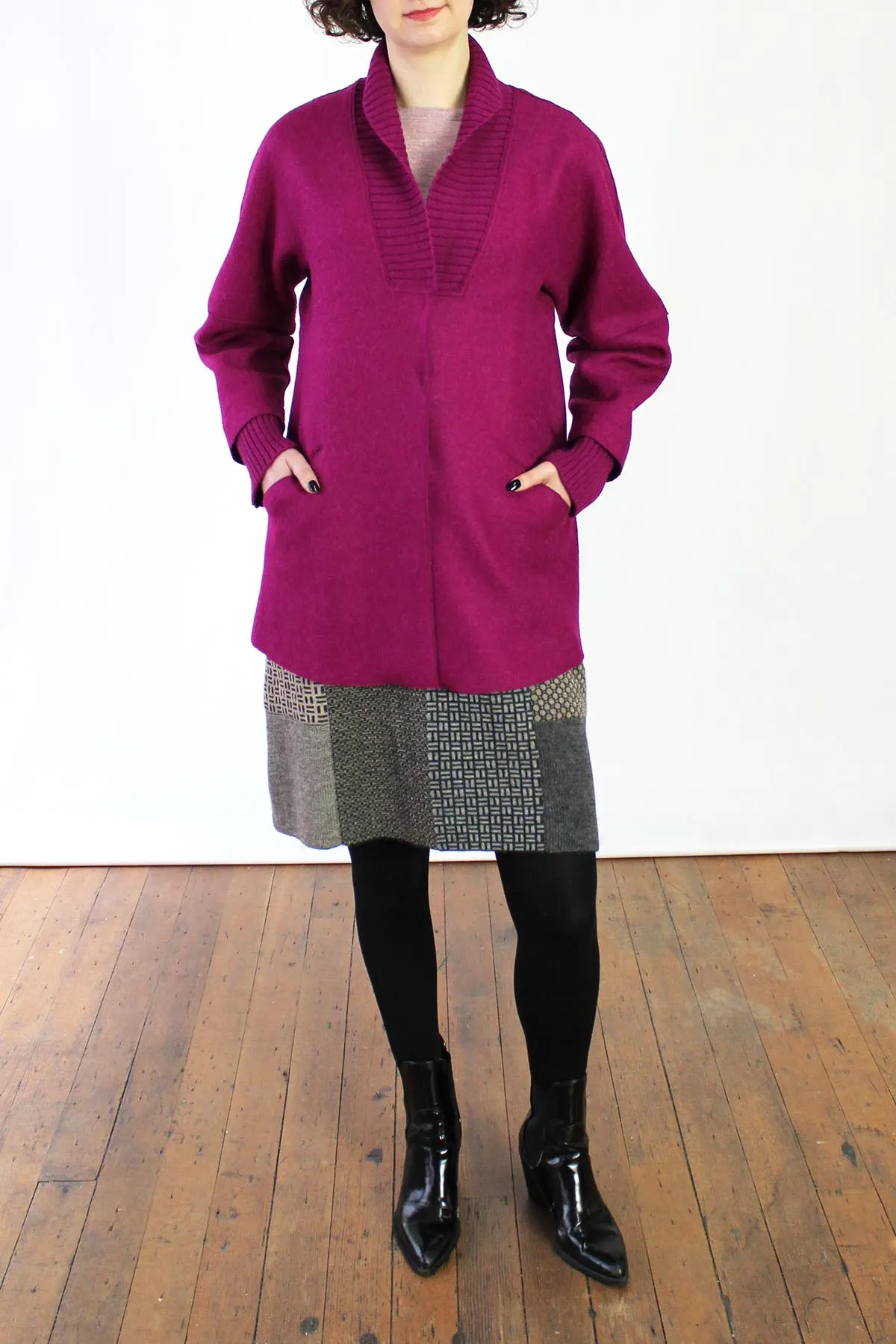 Dahlia Felted Alpaca Jacket