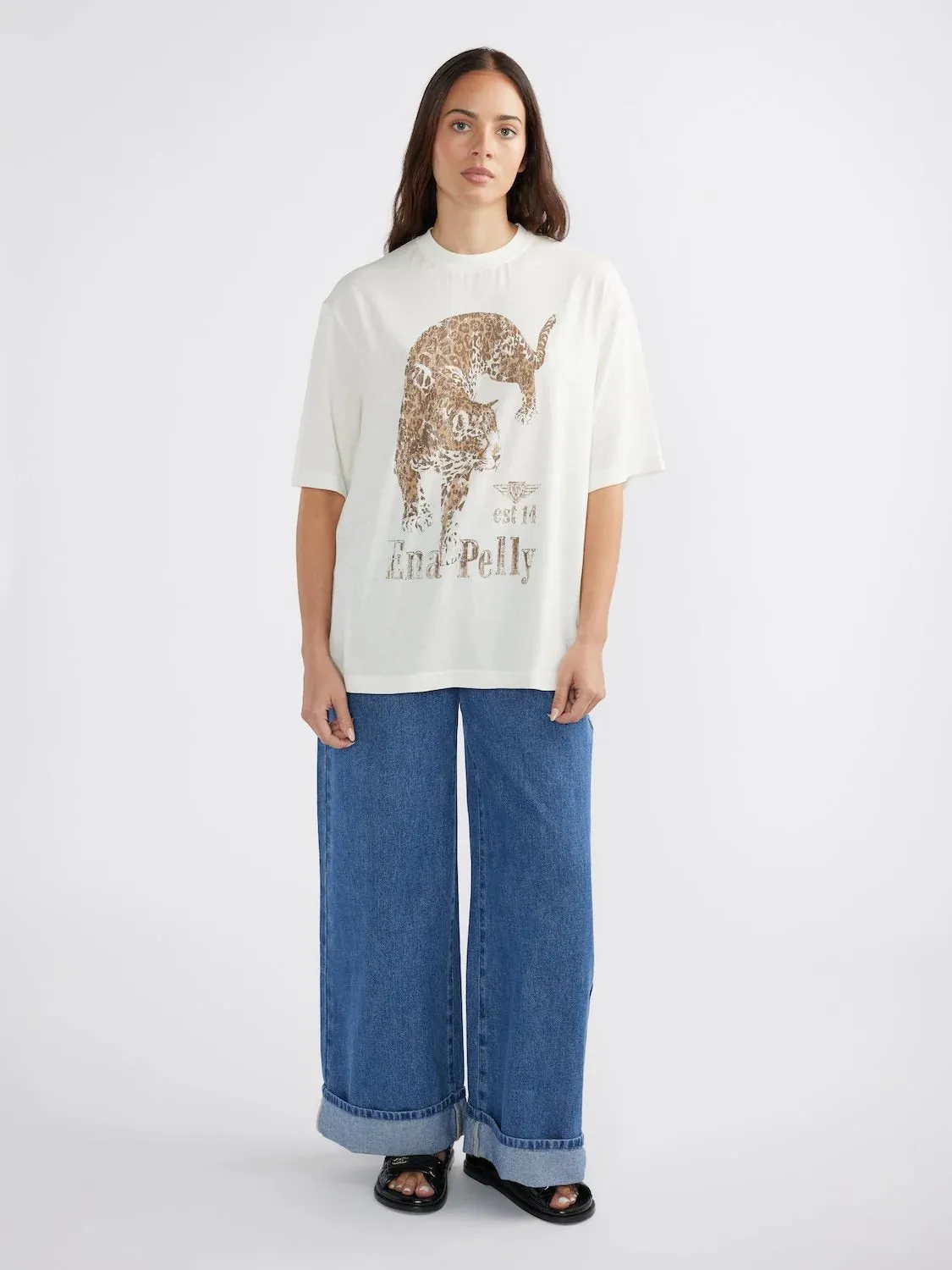 Ena Pelly - Jaguar Tee (Vintage White)