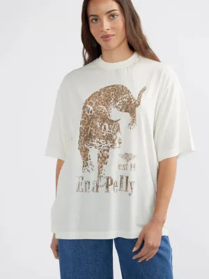 Ena Pelly - Jaguar Tee (Vintage White)