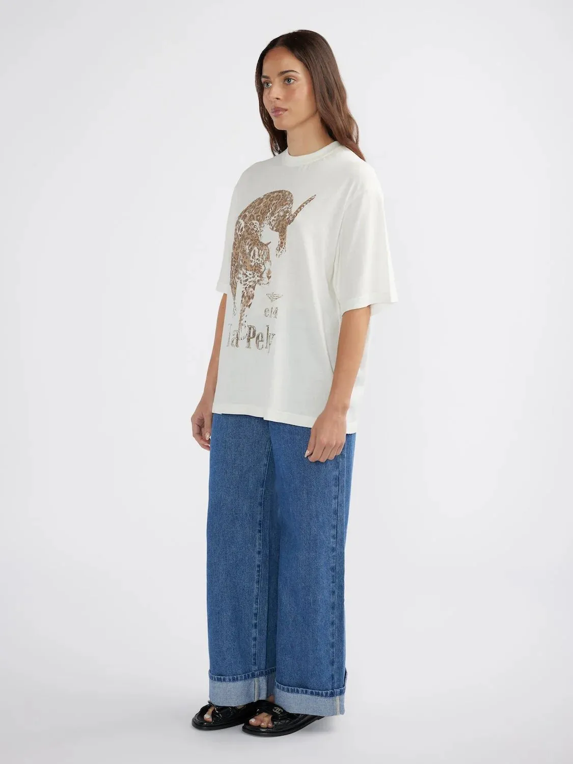 Ena Pelly - Jaguar Tee (Vintage White)