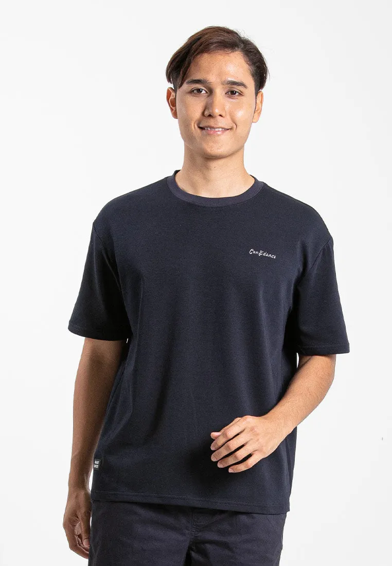 Forest Heavy Weight Cotton Oversized Round Neck Tee Men Casual | Baju T Shirt Lelaki - 621390