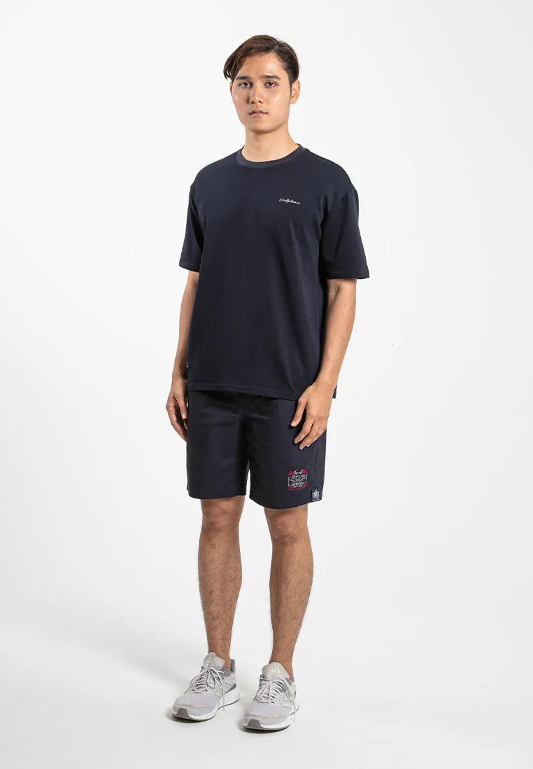 Forest Heavy Weight Cotton Oversized Round Neck Tee Men Casual | Baju T Shirt Lelaki - 621390