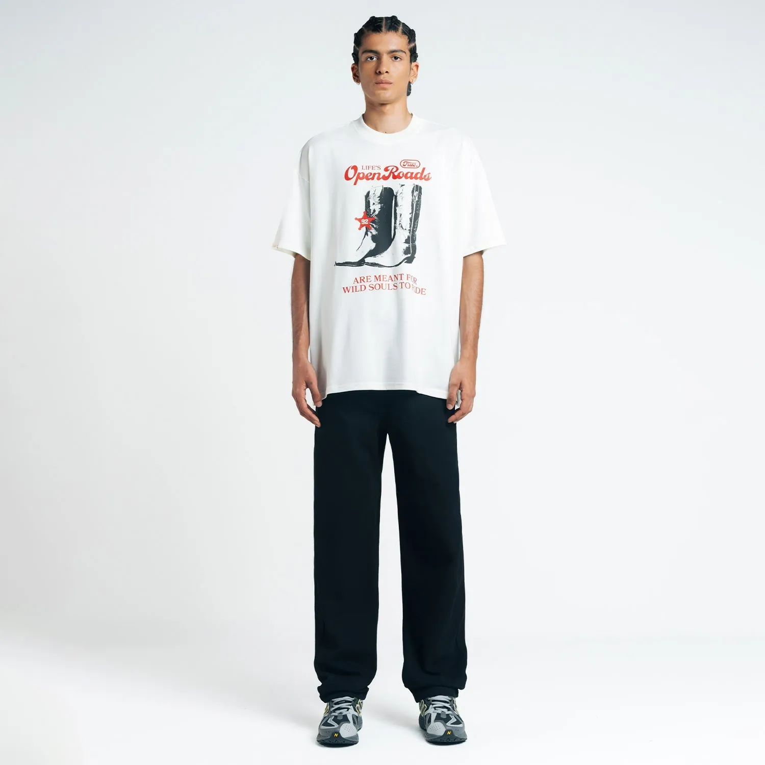 Freedom Oversized Tee - Ivory