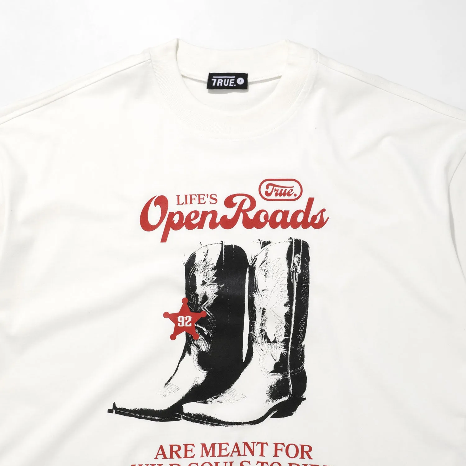 Freedom Oversized Tee - Ivory