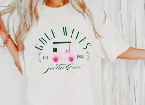 Golf wives social club tee