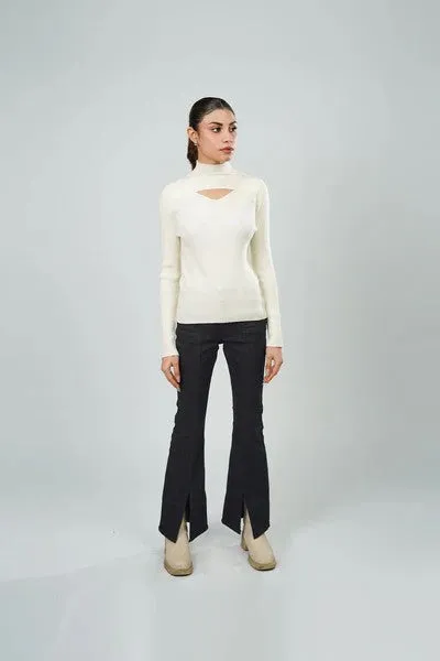Ladies Bootcut Flared Jeans