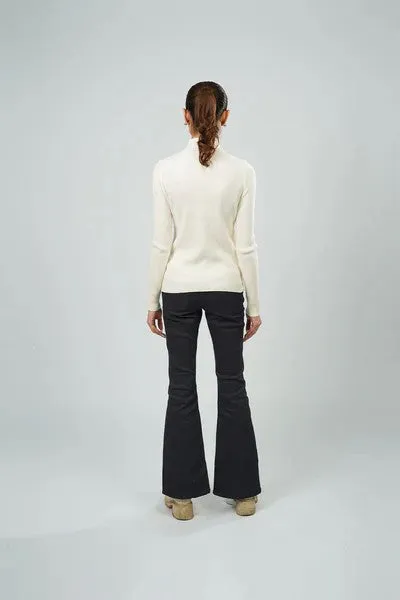 Ladies Bootcut Flared Jeans