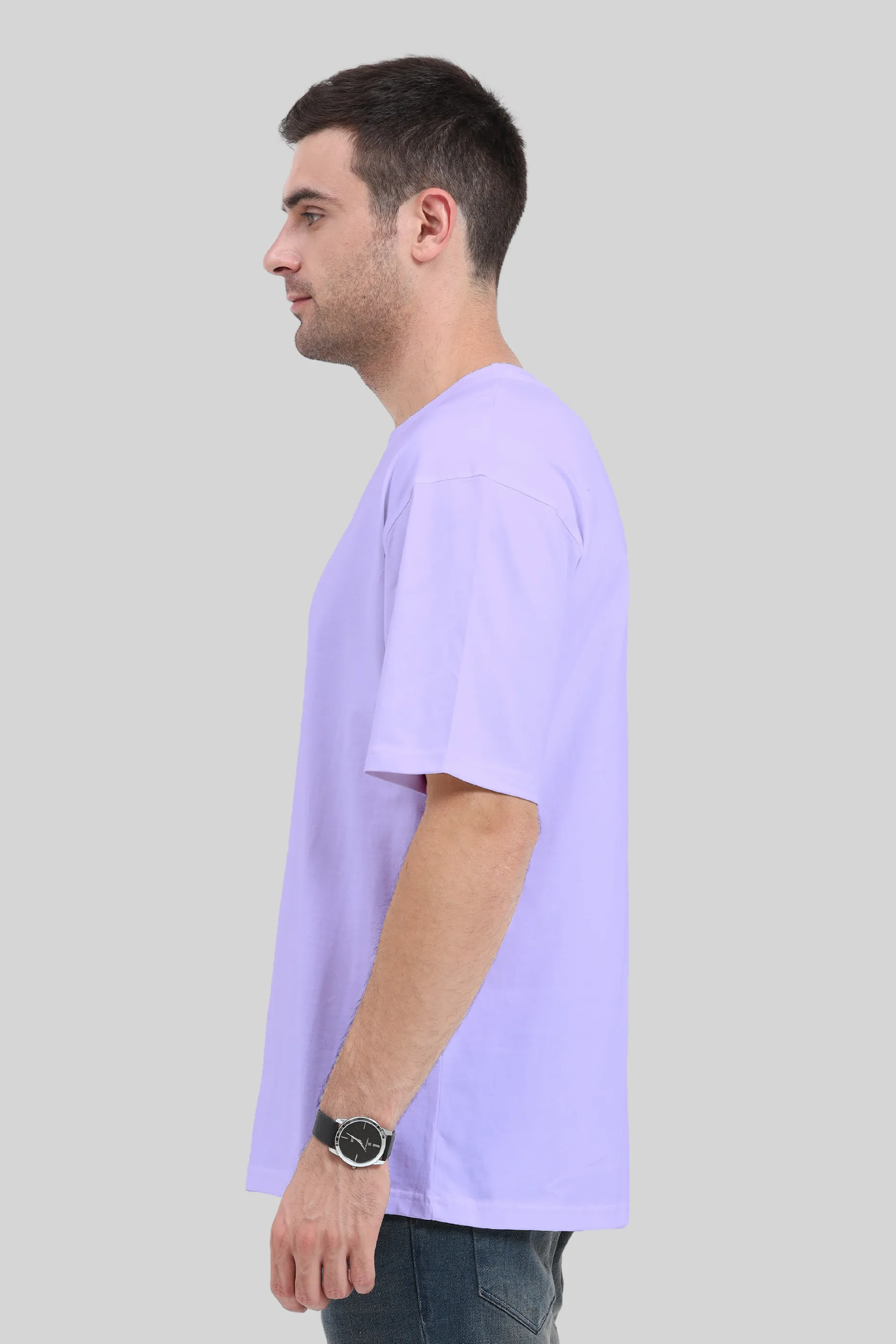 Lavender Oversized T-shirt for men