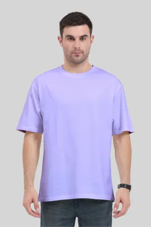 Lavender Oversized T-shirt for men