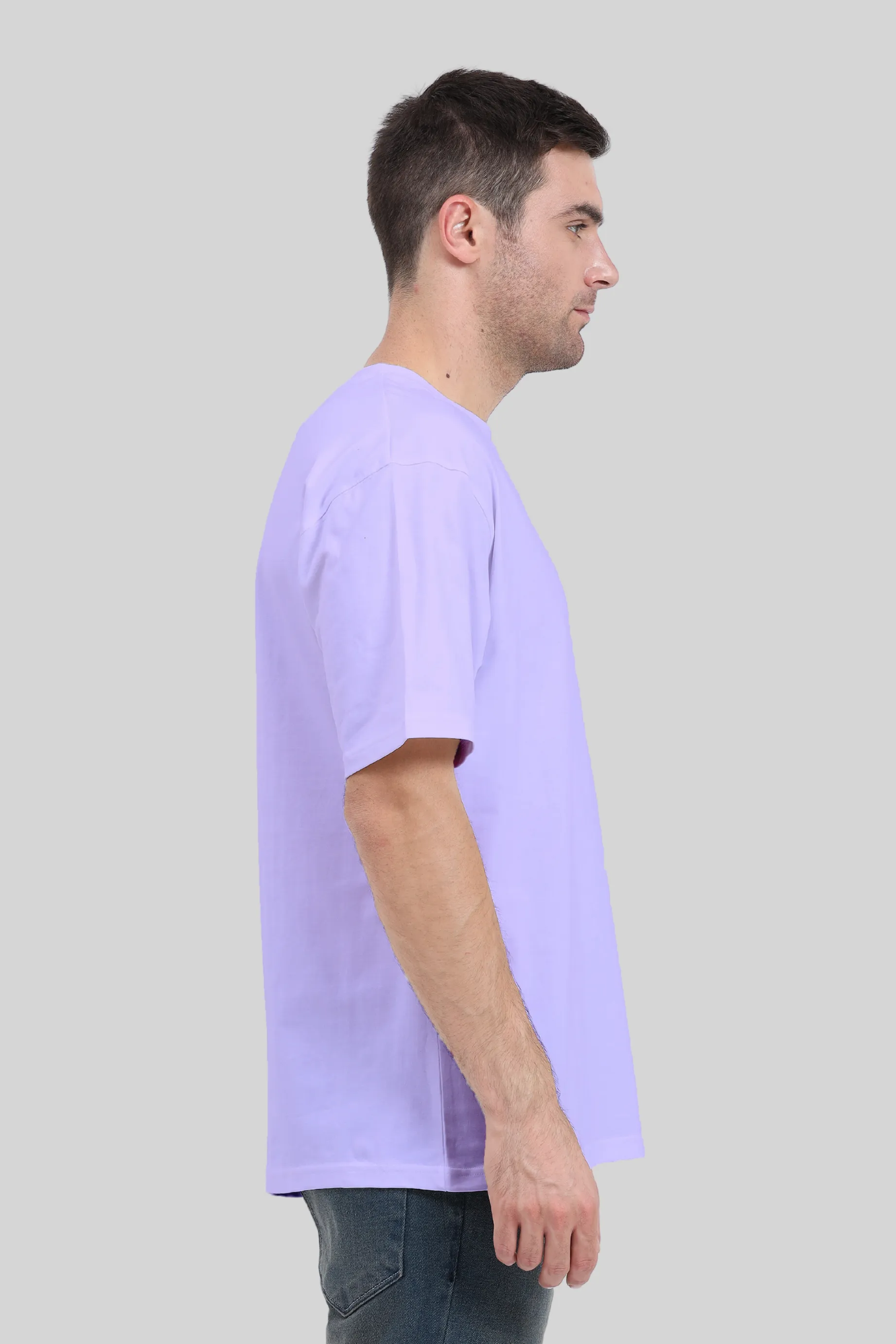 Lavender Oversized T-shirt for men
