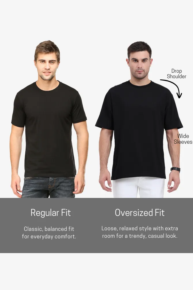 Lavender Oversized T-shirt for men