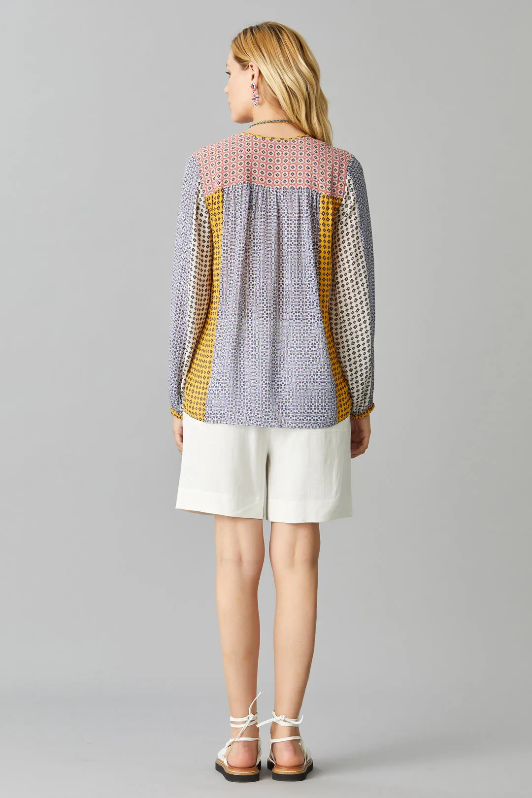 LINEN VISCOSE SHORTS