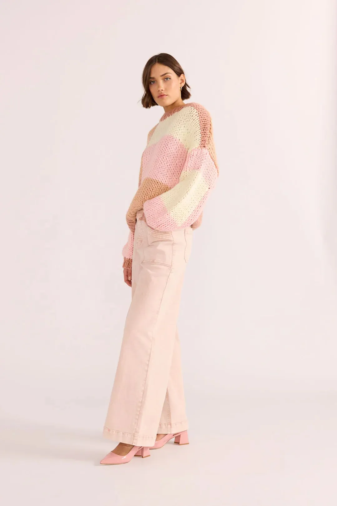 Marcella Colour Block Sweater
