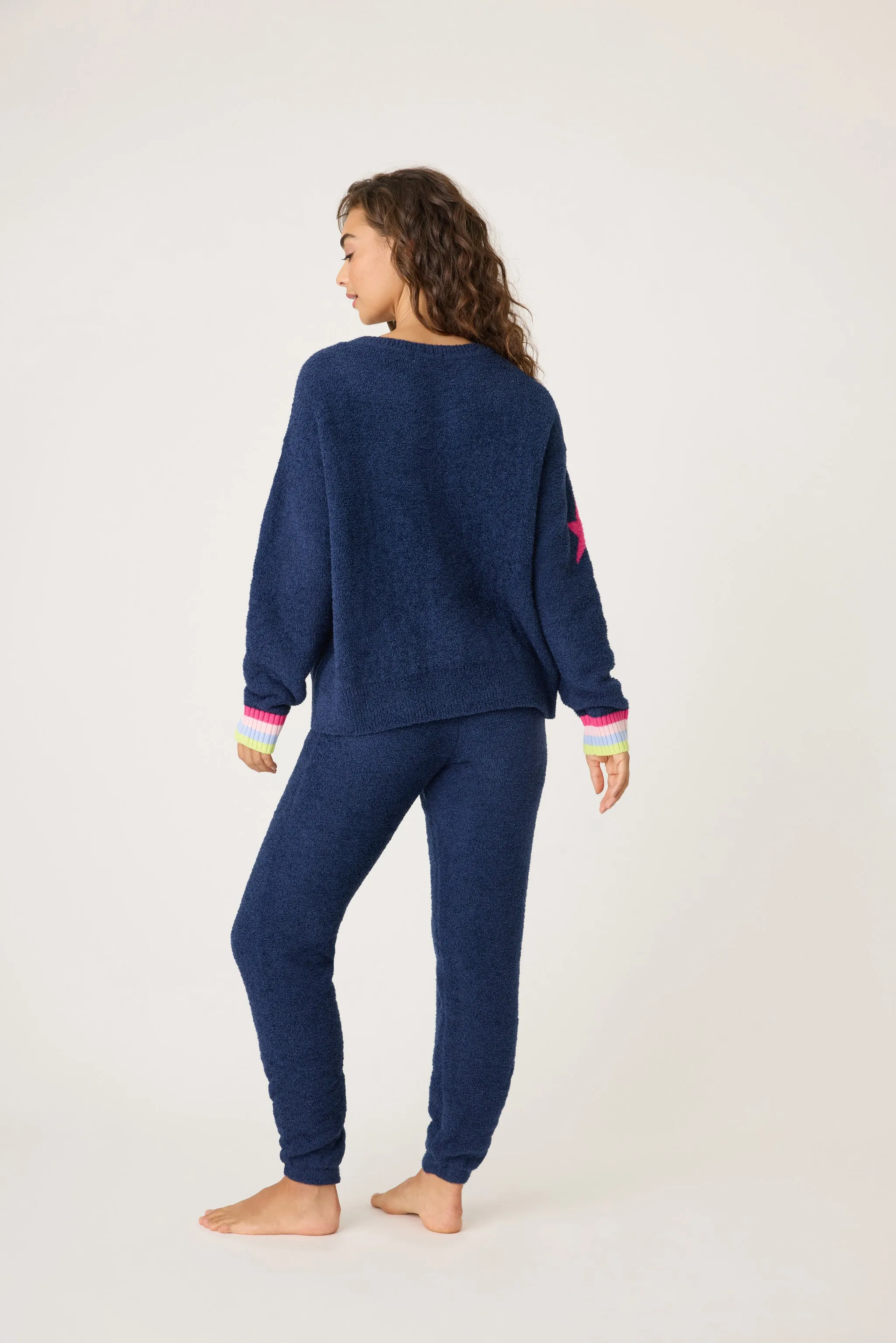 Marshmallow Party Knit PJ Set
