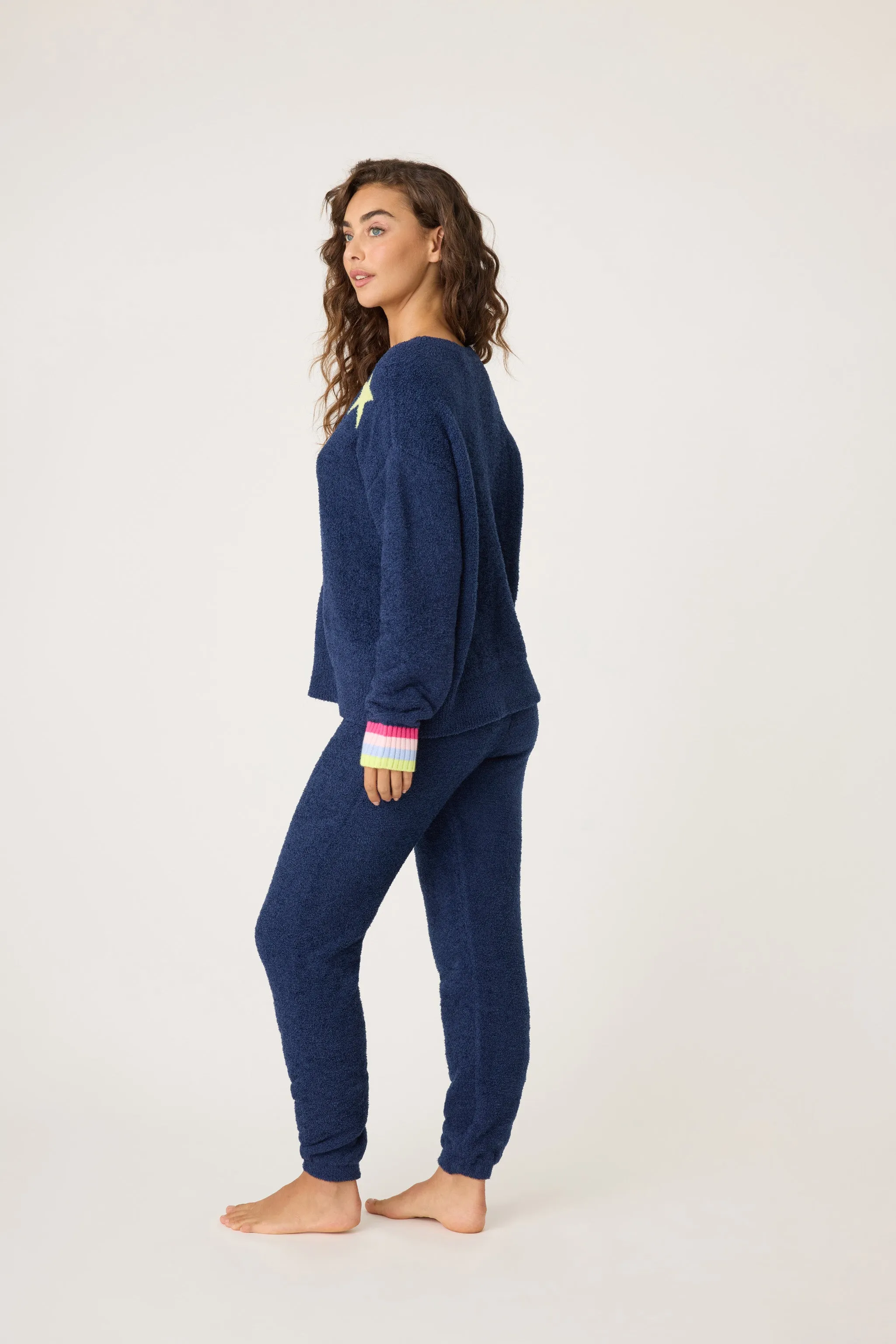 Marshmallow Party Knit PJ Set