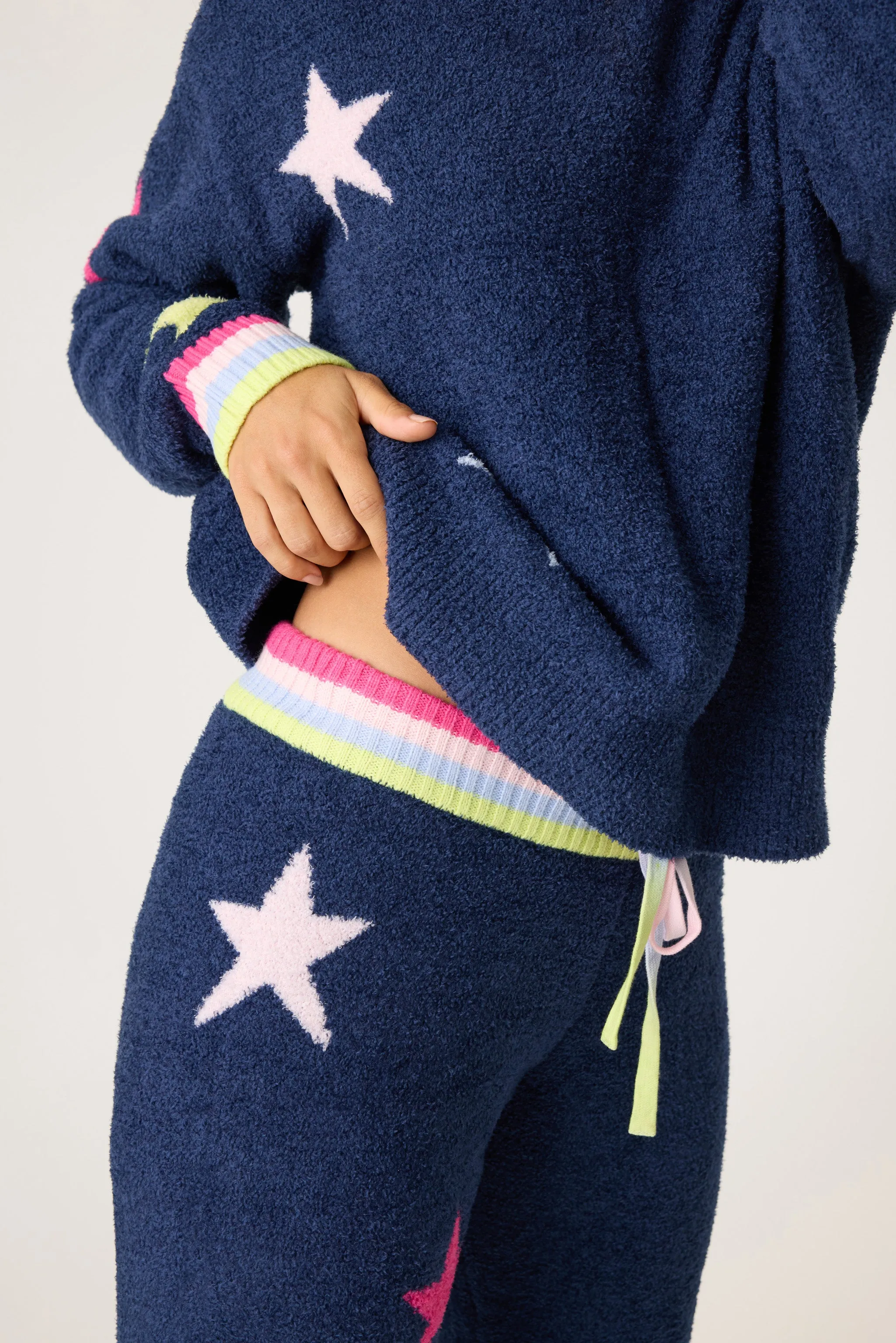 Marshmallow Party Knit PJ Set