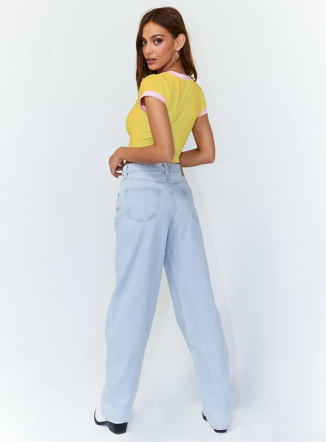 Motel Parallel Jeans Super Light Wash