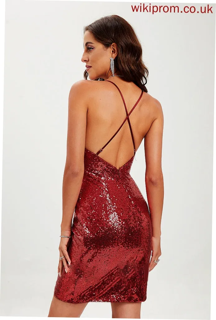 Neck With Scoop Train Ball-Gown/Princess Satin Paisley Sequins Prom Dresses Sweep