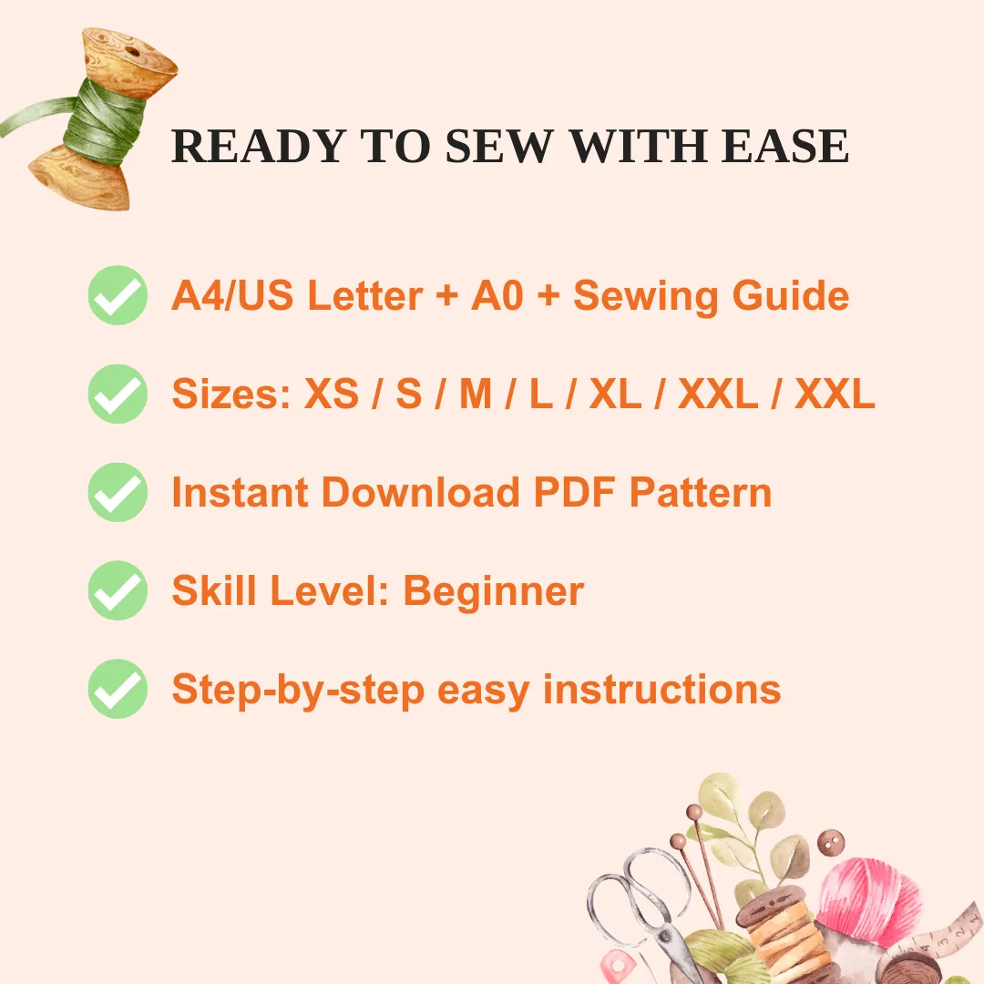 Paola Romper PDF Sewing Pattern