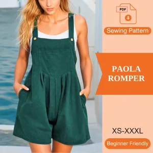 Paola Romper PDF Sewing Pattern