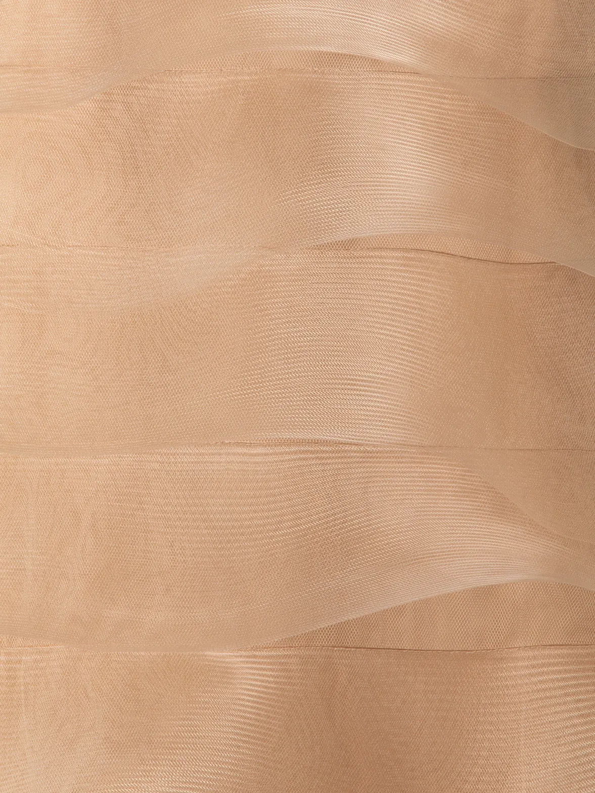 Pencil Skirt with Tulle Waves