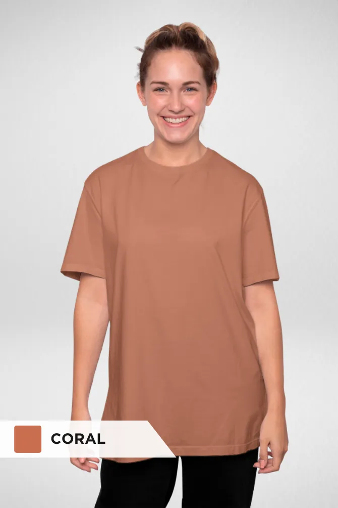Pick Any 3 Plain Oversized T Shirt Combo for Women