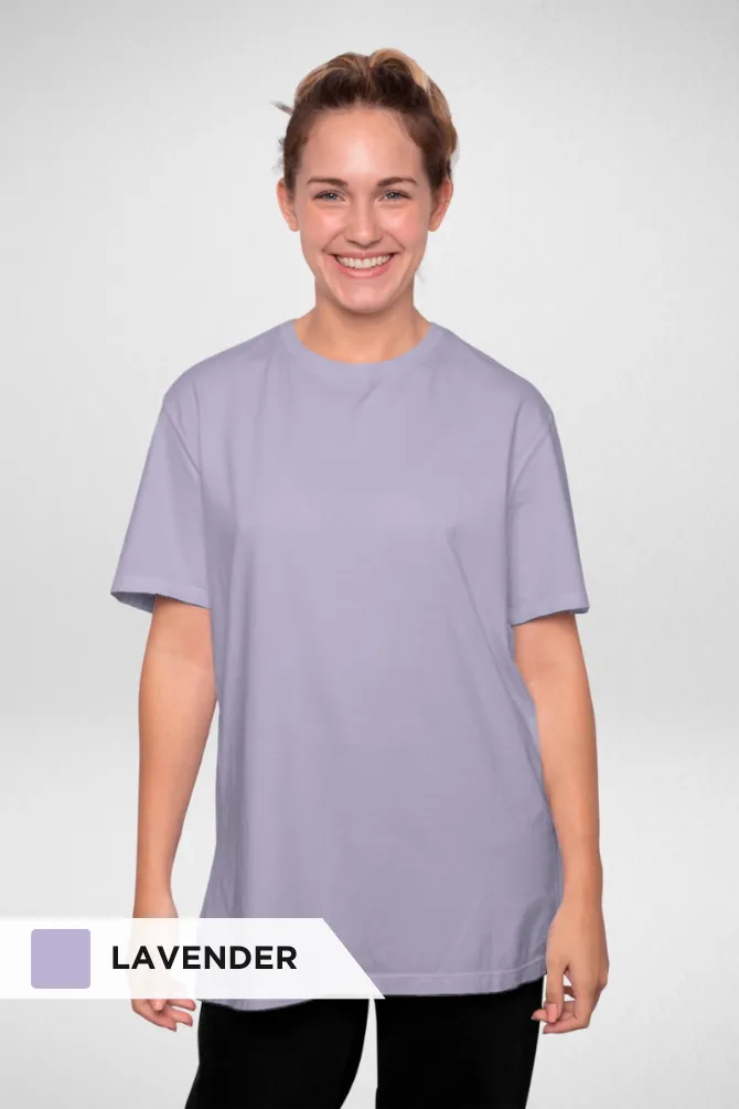Pick Any 3 Plain Oversized T Shirt Combo for Women