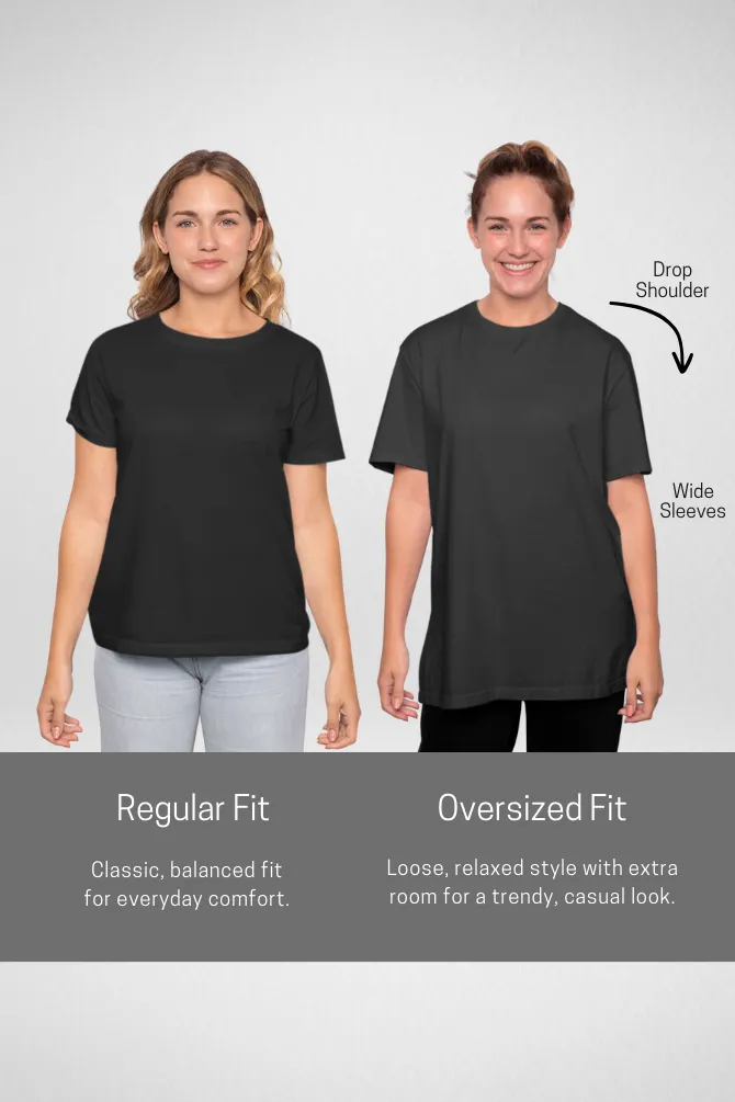 Pick Any 3 Plain Oversized T Shirt Combo for Women