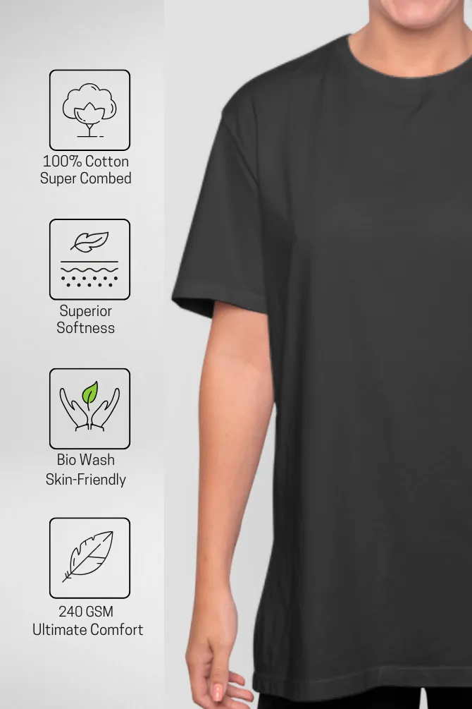 Pick Any 3 Plain Oversized T Shirt Combo for Women
