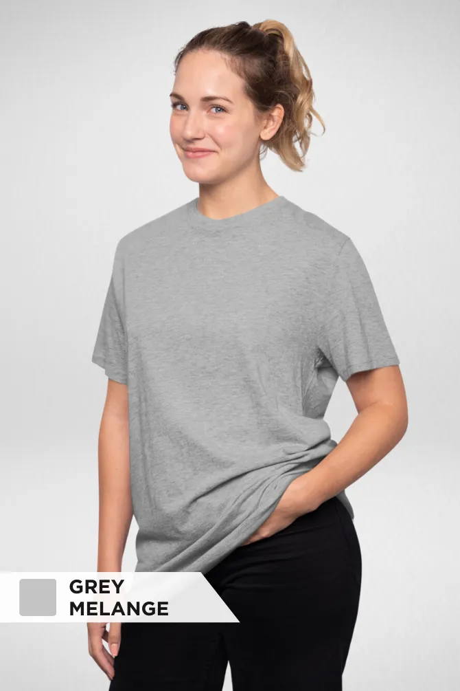 Pick Any 3 Plain Oversized T Shirt Combo for Women