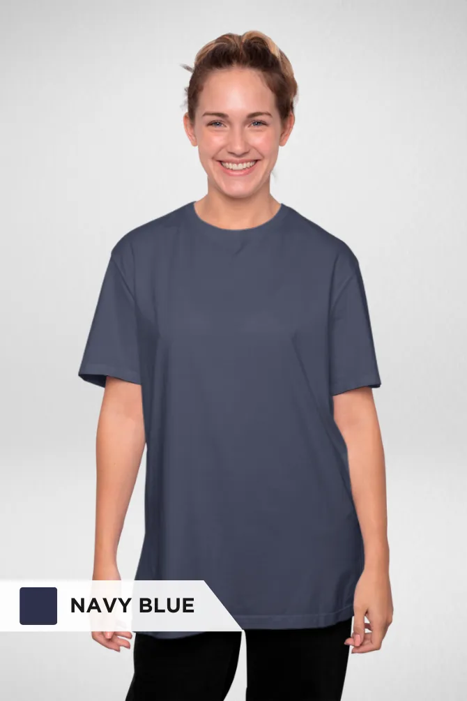 Pick Any 3 Plain Oversized T Shirt Combo for Women