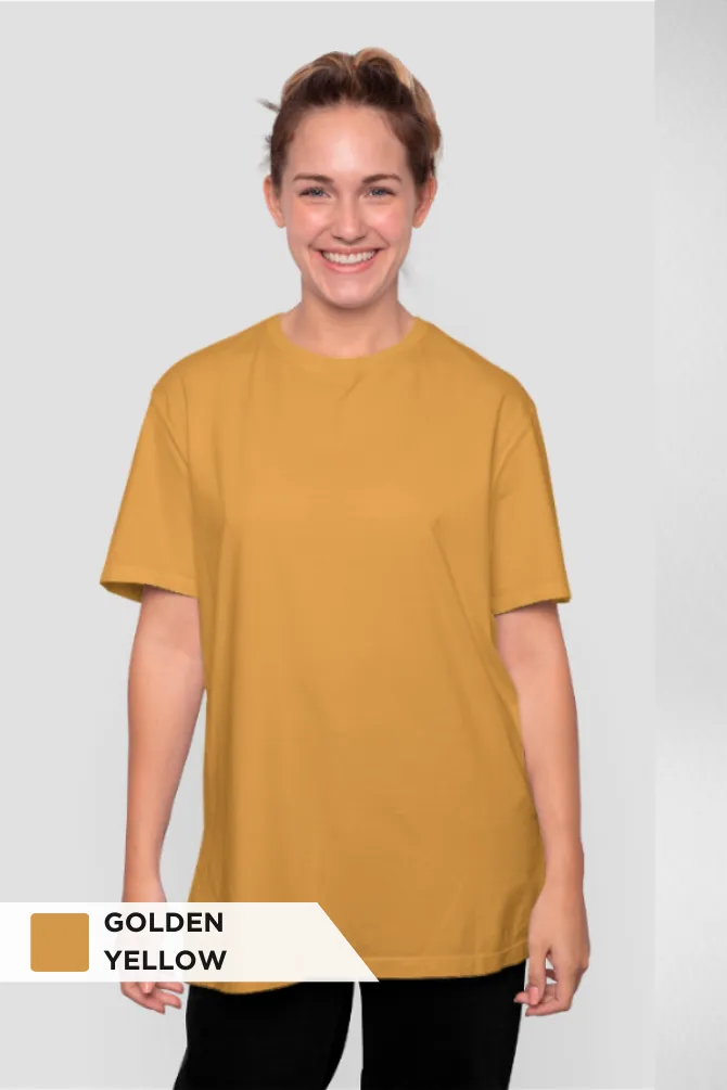 Pick Any 3 Plain Oversized T Shirt Combo for Women