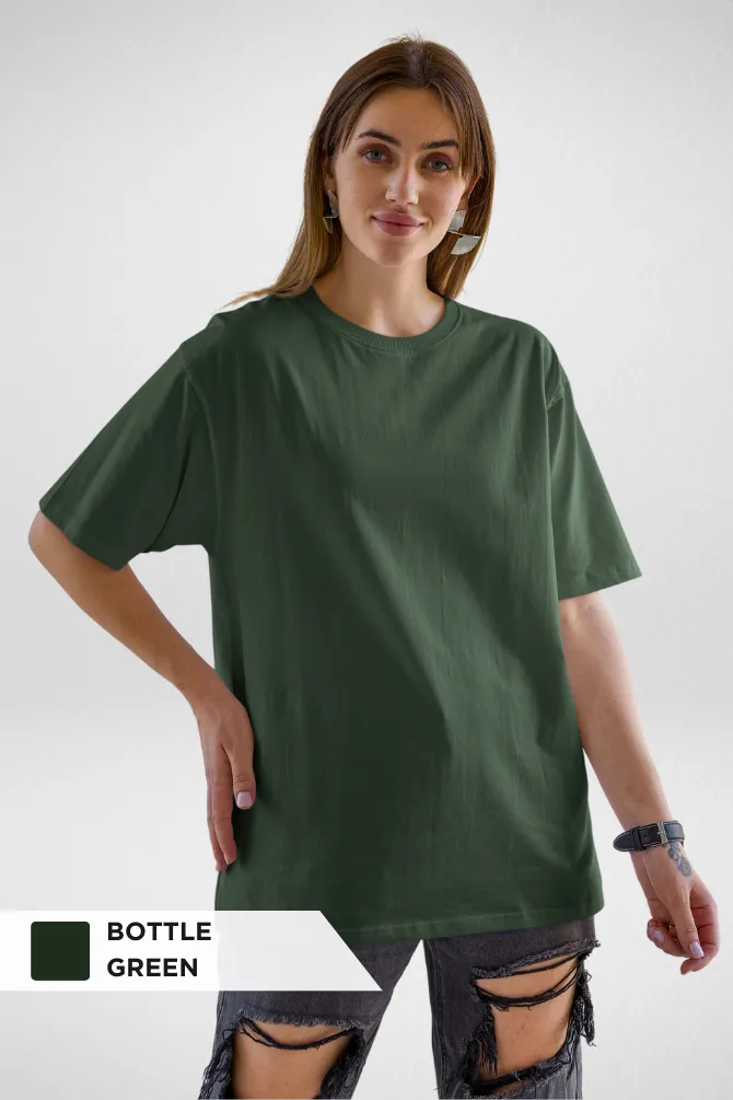 Pick Any 3 Plain Oversized T Shirt Combo for Women