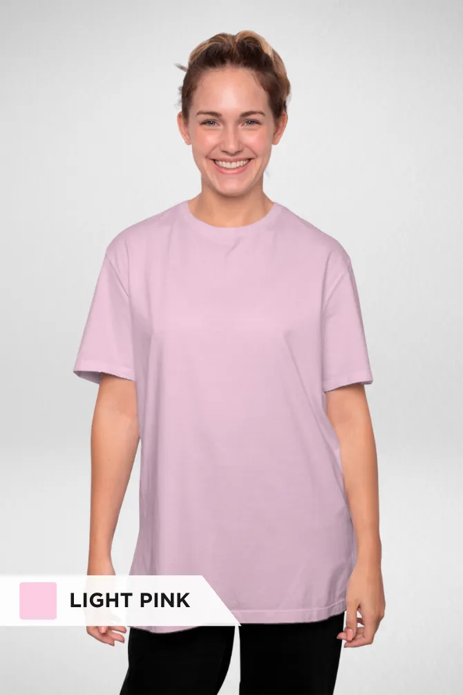 Pick Any 3 Plain Oversized T Shirt Combo for Women