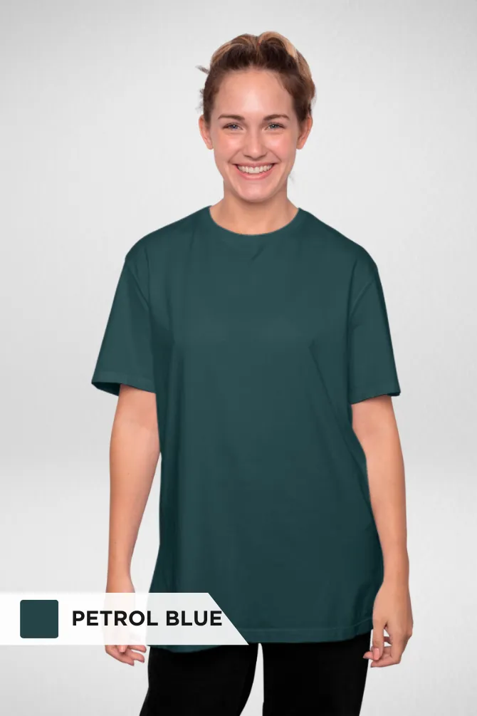 Pick Any 3 Plain Oversized T Shirt Combo for Women
