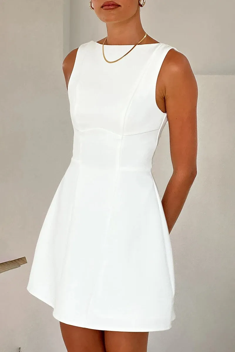Rafiki Mini Dress - White