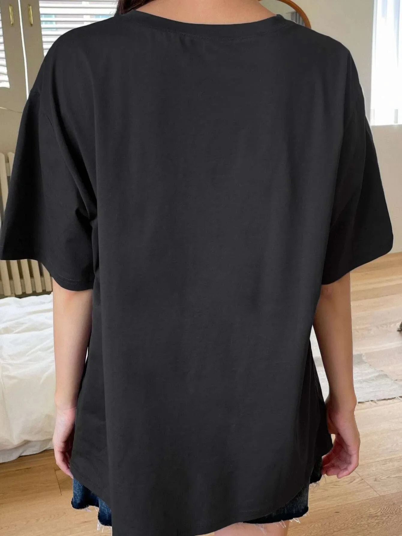 SXV  'Tweety’ Printed Cool Aesthetic Oversized T-shirt