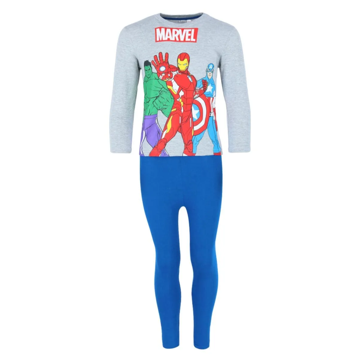 Textiel Trade Boy's Avengers Long Sleeve and Pants Pajama Set