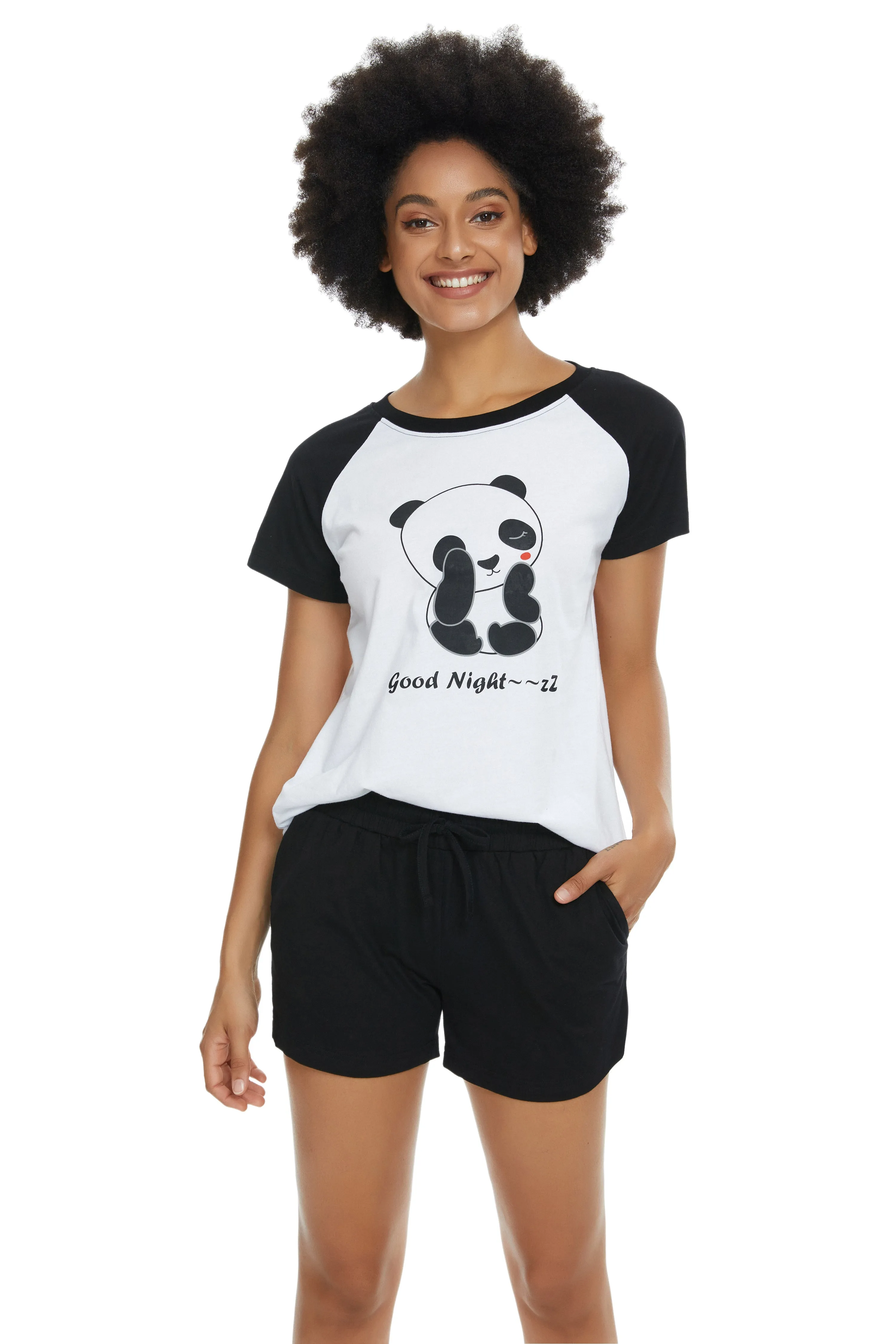 Women's  Short Sleeve pajama set